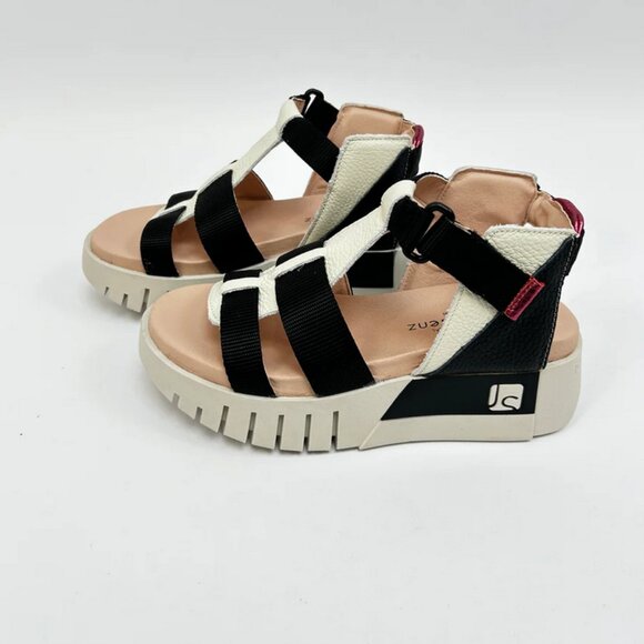 Jose Saenz 4201 Leather Platform Sandals - Size 39 (US 8.5) - Picture 3 of 14